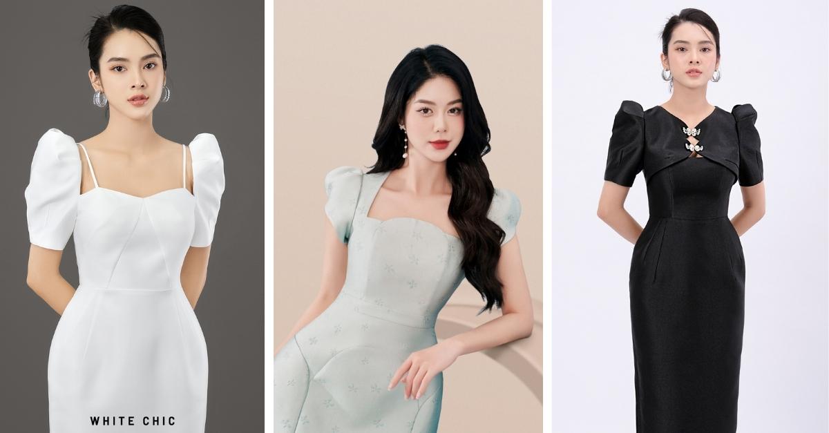 váy thiết kế WHITE CHIC đẹp